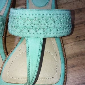 Frye Shoes - Frye Mint Green 7.5 thong Sandals Frye Shoes - Frye Mint Green 7.5 thong Sandals